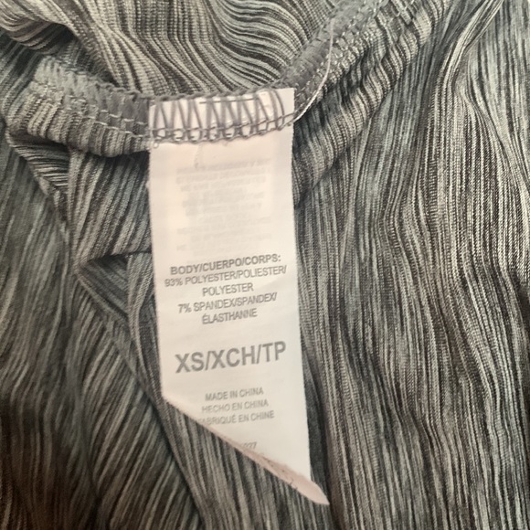 Gray and Silver Reebok Workout Tank - Picture 3 of 3